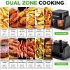 imageNutriChef 4 QT Air Fryer ampamp Grill  71 Preset Cook Modes  Transparent Fry Bowl for Best Cooking Results  Cook Shrimp Steak Fries Wings ampamp More  4 QT Glass Air Fryer ampamp 12 QT Grill  BlackBLACK