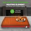 imageNutriChef Electric Warming Tray  Glass Surface Hot Serving Tray  Adjustable Temperature 140F to 230F  Energy Efficient ampamp Space Saving  Perfect for BuffetsParties ampamp More  212 x 165 IN  RedRed