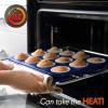 imageNutriChef 12cup Blue Oven Muffin Pan NonStick Coated Layer Surface Even Heating Muffin Tray for Muffins Cupcakes Pastries ampamp Mini Pies Used for Model Number NCBK6TRnonstick muffin pan  blue