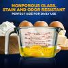 imageNutriChef 3 Pieces Measuring Cups  BPAFree Premium Heat Resistant Borosilicate Glass Measuring Cups w Handle Precise Measurement w Oz ampamp Ml Scale in 250ml 500ml ampamp 1000ml Microwave ampamp Oven Safe500 ml