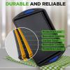 imageNutriChef 3Piece Nonstick Cookie Sheets for Baking  Carbon Steel Stackable Bakeware Set w Silicone Handles  Non Toxic Baking Pan  Durable ampamp Wrap Resistance Oven Safe  Easy cleanup