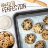 imageNutriChef NonStick Cookie Sheet Baking Pans 2Piece Oven Baking Trays w Superior Nonstick Coating  15quot x 11quot ampamp 13quot x 9quot Sizes for Convenient Roasting ampamp Baking  Dishwasher SafeGray