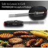 imageNutriChef Upgraded Barbecue Thermometer Temperature Probes  2 Pcs Stainless Steel for NutriChef PWIRBBQ80 Bluetooth Wireless BBQ Digital Thermometer  Works w All Kinds of Meat  NutriChef