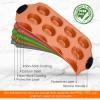imageNutrichef 12 Cup Muffin Pan Durable and Nonstick Carbon Steel Bake Pan with Silicone Handles Kitchen Essential Cupcake Pan Stain Resistant Easy Clean PFOA PFOS PTFE Free 1622 x 1043Copper