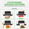 imageNutrichef Automatic Food Vacuum Sealer with Double Sealing Function Electric Air Sealing System for Dry Liquid ampamp Moist Foods Reduces Food Waste Preserve Freshness of Proteins Fruits Vegetables