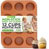 nonstick muffin pan  copper
