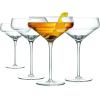 imageNutriChef 2 Sets of Crystal Martini GlassUltra ClearElegant Crystal Clear Wine Glass Pair100 Hand BlownDishwasher SafeGreat For DinnerPartiesWeddingAnd ELEGANT Occasions4 pack