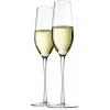 imageNutriChef Kitchen 9 Ounce Champagne Flutes Set of 2 Hand Blown Crystal Clear Champagne Glasses for Parties Weddings Party New Year Christmas and ToastingSet of 2