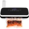 imageNutriChef Vacuum Sealer For Food  Automatic Air Sealing Machine for Dry ampamp Moist Foods LED Touch Controls Includes Vacuum Bags Hose ampamp Wine Stopper High Suction PowerBlack