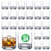 imageNutriChef Whiskey Glass Set of 2  10 Oz Old Fashioned Glasses for Scotch Cocktail Rum Vodka Cognac Liquor Unique Gifts for Men Bourbon Glasses for Home Bar PartiesSet of 24