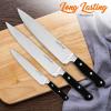 imageNutriChef 13Piece Kitchen Knife Set with Wooden Block  Precision Crafted Stainless Steel Knives with Scissors ampamp BuiltIn Sharpener  Lightweight Durable ampamp Razor Sharp  Dishwasher Safe NCKNS13