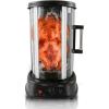 imageNutriChef Countertop Vertical Rotating Oven  Rotisserie Shawarma Machine Kebob Machine Stain Resistant ampamp Energy Efficient WHeat Resistant Door Includes Kebob Rack with 7 Skewers