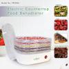 imageNutriChef Electric Countertop Food Dehydrator MachineProfessional MultiTier Food PreserverMeat or Beef Jerky MakerFruitVegetable Dryer w5 Stackable TraysHighHeat CirculationAZPKFD06