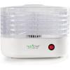 imageNutriChef Electric Countertop Food Dehydrator MachineProfessional MultiTier Food PreserverMeat or Beef Jerky MakerFruitVegetable Dryer w5 Stackable TraysHighHeat CirculationAZPKFD06