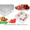 imageNutriChef Upgraded 2018 Food Dehydrator Jerky Maker  Electric MultiTier Food Preserver Meat or Beef J Fruit ampamp Vegetable Dryer with 6 Stackable Trays HighHeat Circulation  PKFD16