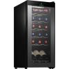 imageNutrichef 18 Bottle Slim Wine Fridge  Red ampamp White Wine Chiller  Adjustable Temperature Control 41F to 64F  Ultra Quiet Operation  Mini Wine Cooler for Home ampamp Office 30x13x17 INBlack
