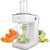 imageNutriChef Electric Vegetable Spiralizer  3Blade Zucchini Spiralizer Noodle Maker Veggie Spiral Slicer for Healthy Zoodles Salad Pasta ampamp Garnishes  DishwasherSafe FoodGrade Design
