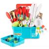 imageNutriChef Kids Cooking ampamp Baking Set  Complete Cooking Set for Girls ampamp Boys Includes Little Chefs Apron Kitchen Supplies Nylon Knives Utensils ampamp Baking Tools Great Gift for Ages 4 and Up