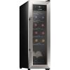imageNutrichef 18 Bottle Slim Wine Fridge  Red ampamp White Wine Chiller  Adjustable Temperature Control 41F to 64F  Ultra Quiet Operation  Mini Wine Cooler for Home ampamp Office 30x13x17 INStainless Steel