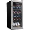 imageNutrichef 18 Bottle Wine Fridge  Dual Zone Wine Chiller  Adjustable Temperature 41F to 64F  Ultra Quiet Operation  Wine Cooler For Home ampamp Office  Free Standing 32x13x19 IN  Black