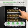 imageNutriChef PKCWC340 Wine Fridge 34 Bottle Single Zone Beverage Chiller 935L Capacity 33x19x17 IN Black