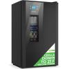 imageNutrichef Beer Fridge 108 Can Capacity  Freestanding Beverage Refrigerator with Glass Door for Beer amp Soda  Adjustable Temperature 21F to 64F  Adjustable Shelves  19 x 17 x 33 IN  Black