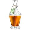 imageNutriChef Glass Whiskey Decanter  780ml Barrel Whiskey Carafe Alcohol Decanter Set Glasses Decanter w Spigot Stopper amp Base For Brandy Wine Cognac Rum Gin Scotch Bourbon287 Ounces
