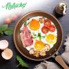 image3 Pcs Nonstick Fry Pan Set  HighQuality NonStick Basic Kitchen Cookware Set PFOAPFOS Free Compatible with Models NCCW14S and NCCW20S  NutriChef NCW14FP3SGold