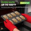 imageNutriChef 3Piece Cookie Sheets for Baking NonStick Baking Pans Set with Silicone Handles Stackable Oven Trays in Small Medium amp Large Sizes for Professional and Everyday Use 2026 Edition42Piece Set