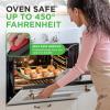 imageNutriChef 3Piece Cookie Sheets for Baking NonStick Baking Pans Set with Silicone Handles Stackable Oven Trays in Small Medium amp Large Sizes for Professional and Everyday Use 2026 Edition3Piece Set 2026 Edition