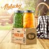 imageNutriChef 16 Pack Mason Jars 16 oz with Lids Wide Mouth Airtight Seal Freeze Safe Durable Glass Silver Screw Lids for Meal Prep Jam Honey and Wedding Gifts Leakproof amp Dishwasher Safe Glass Jars2 Pack