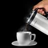 imageNutriChef 18 Liter Electric Water Kettle  Cordless Automatic Power Off Safety Feature Premium Brushed Stainless Steel For Coffee and Tea w Convenient EasyPour Safety Locking Spout PKWK23SR