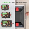 image:imageNutriChef 10Piece NonStick Kitchen Oven Baking Pans With 3Piece Cookie Sheet Set Commercial Grade Metal Bakeware
