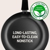 image:imageNutriChef 13Piece Nonstick Kitchen Cookware SetPTFEPFOAPFOSFree Heat Resistant Kitchen Ware Pots Pan Set w SaucepanFrying PansCooking PotsCasseroleLids LadleFork StrainerBrown NCCWA13BRBlack