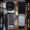 image:imageNutrichef 24 Bottle Wine Fridge  Dual Zone Wine Chiller  Adjustable Temperature 41F to 64F  Ultra Quiet Operation  Wine Cooler For Home amp Office  Free Standing 39x11x23 IN Black18 Bottle Black No Handle