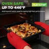 image:imageNutrichef Oven Tray Set Baking Trays for Oven Non Stick Set Bakeware Cooking Pans Cookie Sheets 10 Piece Carbon Steel Square Round Loaf Pizza Cupcake Tins Dishwasher Safe BlackBlack