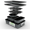 image:imageNutriChef 8Piece Nonstick Stackable Bakeware Set  Non Toxic Carbon Steel Baking Trays WCookies Sheet Muffin Loaf Cake Round amp Square Pan  Easy To clean amp Easy to Release Oven Safe  GrayGray