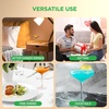 image:imageNutriChefKitchen 6 Sets of Crystal Martini Glass Ultra Clear Elegant Wine Glass 100 Hand Blown Dishwasher safe Classy and Reusable Packaging NCGLMT6824 Piece