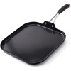 image:imageNutriChef 11Inch Square Griddle Pan  Nonstick with Induction Base  2layer nonstick coating riveted cast iron handle with silicone grip induction compatible PFOA and leadfree