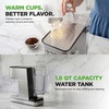 image:imageNutriChef 20Bar Espresso Maker With Milk Frother  Removable 18 Quart Water Tank  Coffee Maker for Brewing Espresso Cappuccino Latte Americano amp Cold Brew Coffees  Stainless Steel