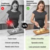image:imageNutriChef Heated Butter Knife  Rechargeable Cordless Heating Butter Spreader Two Heat Settings 107F amp 158F  Ready Light Indicator for Slicing amp Spreading Butter Cheese amp Peanut Butter  White