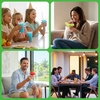 image:imageNutriChef Slushie Machine for Home  No Ice Needed Slushys 7in1 Preset Programs Self Clean Milkshakes Spiked Slush amp More  64 oz Quiet Operation OneTouch Start amp Includes Recipes  Black