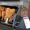 image:imageNutriChef Smart Bluetooth BBQ Grill Thermometer  V2 Upgraded Stainless Probe  Wireless Remote Alert iOS Android Phone WiFi App  Safe to Leave in Oven Outdoor Barbecue or Meat Smoker  NutriChef