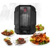 image:imageVertical Countertop Rotisserie Oven Roaster Rotating Shawarma And Kebab Machine with Skewer and Rack Basket Tower Roasting Rack Poultry Tower Drip Tray For Meat Chicken Turkey Lamb