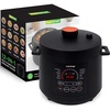 image:imageNutriChef Electric Pressure Cooker 6 Quart Capacity  9 Function Digital Countertop Pressure Cooker  Adjustable Time amp Temperature  Cook Bake Steam Broil amp Braise  131 x 114 IN  Black
