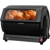 image:imageNutriChef Horizontal Rotating Shawarma Oven  Rotisserie Shawarma amp Kebab Machine  Includes Large 224 Quart Capacity 3Hour Timer amp 6 Kebab Skewers  Ideal for ChickenTurkey amp Lamb  WhiteBlack