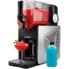 image:imageNutriChef Slushie Machine for Home  No Ice Needed Slushys 7in1 Preset Programs Self Clean Milkshakes Spiked Slush amp More  64 oz Quiet Operation OneTouch Start amp Includes Recipes  Black