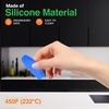 image:imageNutriChef 6 pcs Blue Silicone Handles Anti Slip Flexible Design for Nonstick Carbon Steel Bakeware Pans Dishwasher Safe Protects Hands from Hot Cast Iron Handle or Microwave Dish