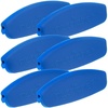 image:imageNutriChef 6 pcs Blue Silicone Handles Anti Slip Flexible Design for Nonstick Carbon Steel Bakeware Pans Dishwasher Safe Protects Hands from Hot Cast Iron Handle or Microwave Dish