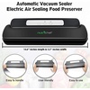 image:imageNutriChef Automatic Handheld Sealer Vacuum Machine Storage for Dry or Moist Product Home Kitchen Heat Sealing System Simple amp Compact Fresh Saver Meal Food Plastic Roll Bag Starter Kit AZPKVS10BK